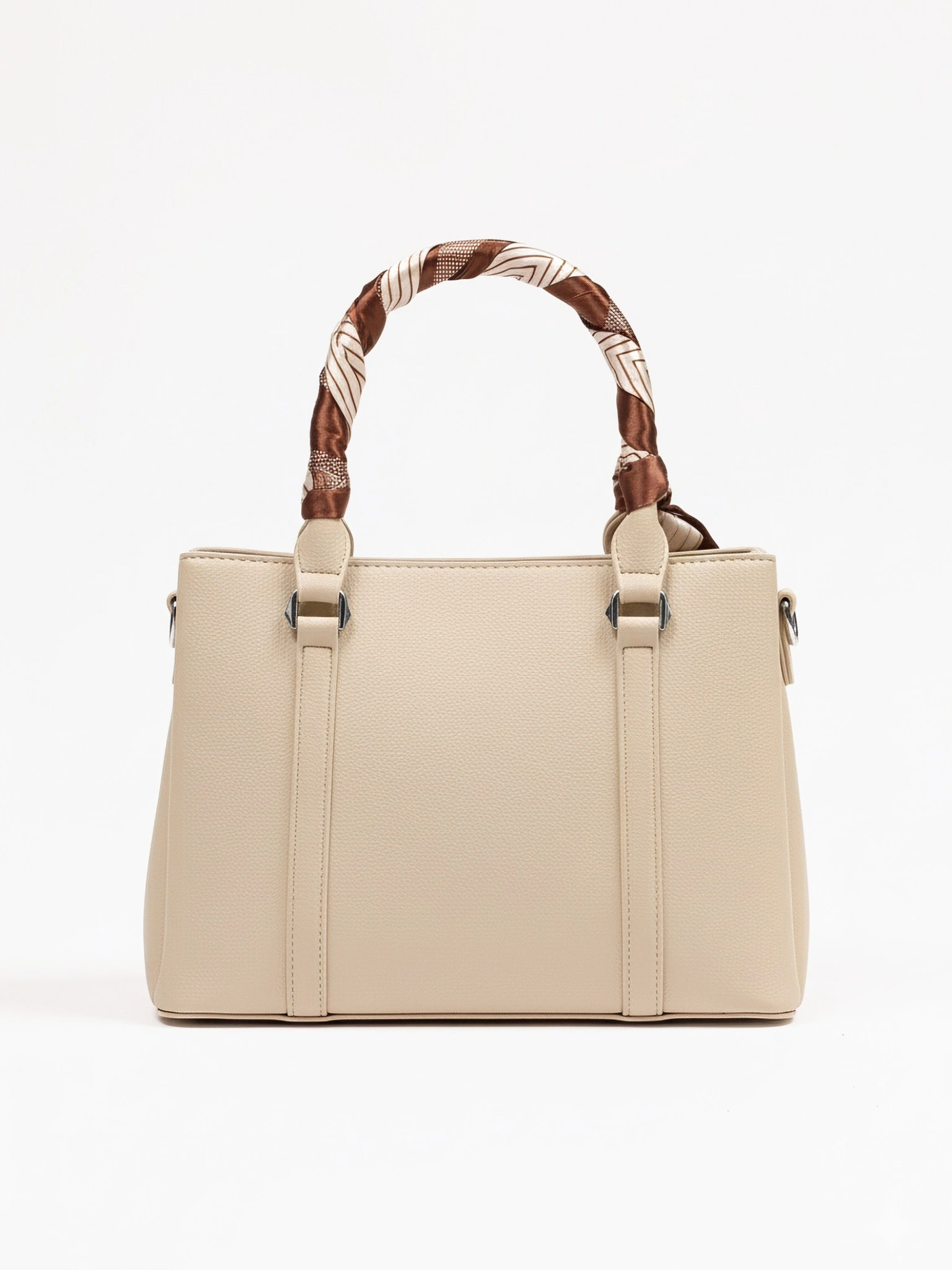 Сумка-тоут с декоративным платком в ассортименте